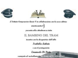 Anzio. Incontro con l’autore all’ Ic Anzio V, ospite Isabella Labate e il suo “bambino del tram”