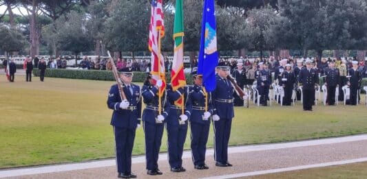 La cerimonia al Cimitero Americano di Nettuno in occasione del 79° anniversario dello sbarco alleato