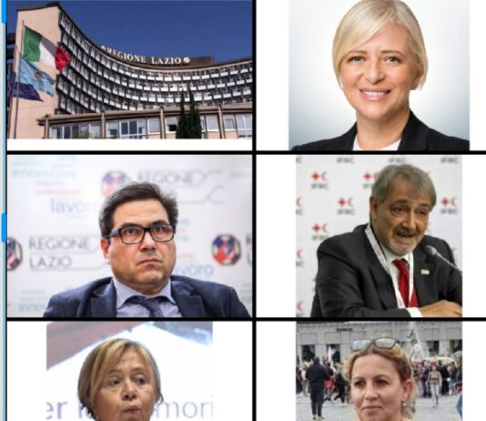 Corsa a 5 per la presidenza della Regione Lazio: Bianchi, D’Amato, Rocca, Rinaldi, Pecorilli