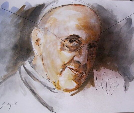 Il pittore Francesco Guadagnuolo in dieci ritratti ricorda il pontificato di Papa Francesco