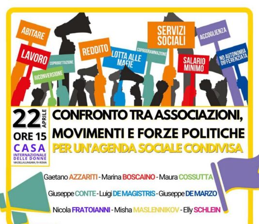 Autonomia: oggi a Roma, al via il confronto su “Agenda Sociale condivisa”