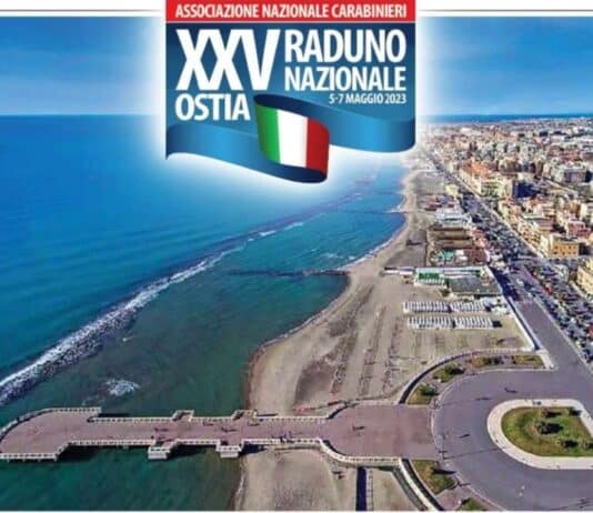Dal 5 al 7 maggio ad Ostia il XXV raduno nazionale dell’Associazione Nazionale Carabinieri’