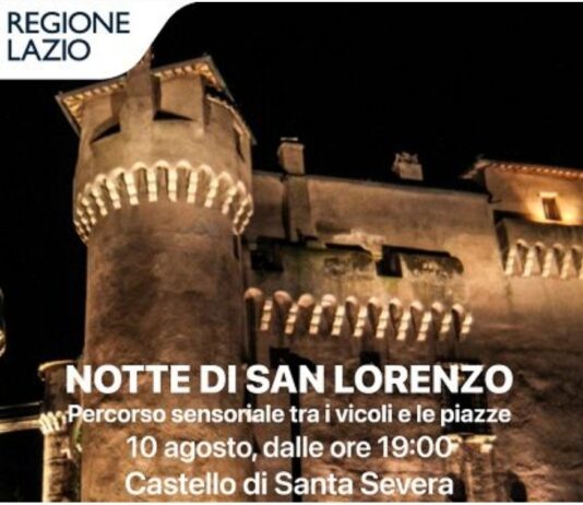 I vini delle Terre etrusco romane il 10 agosto al Castello di S. Severa