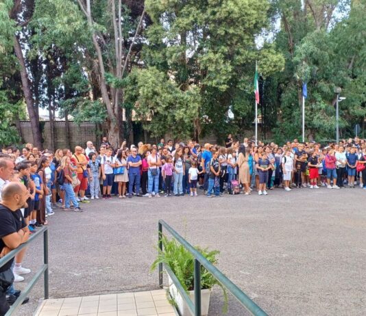 Emozione per l’inaugurazione dell’anno scolastico al comprensivo Anzio V