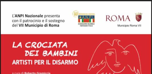 Il 13 dicembre a Roma inaugurazione della mostra “La Crociata dei Bambini. Artisti per il disarmo”
