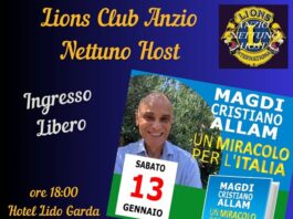 “Un Miracolo per l’Italia”, Magdi Cristiano Allam presenta ad Anzio la sua ultima opera