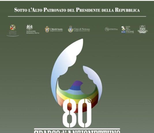 Anzio. 80°Anniversario dello Sbarco Alleato: “I valori della memoria, custoditi e trasmessi ai giovani per un futuro di Pace”