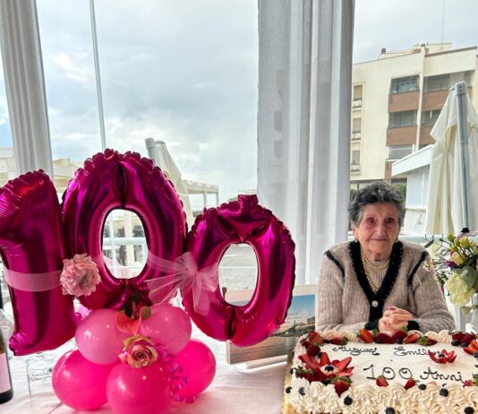 La Città di Anzio festeggia i 100 anni della Signora Emilia Maria Caironi
