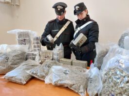 Fiumicino, arrestato un 19enne per spaccio. In casa 40 kg di droga