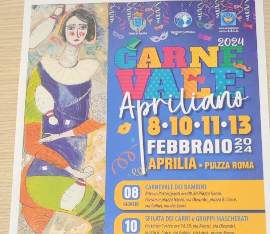 Carnevale Apriliano edizione 2024, il programma