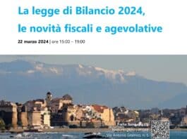 Nettuno. Il 22 marzo al Forte Sangallo: “Le novità fiscali della nuova legge di bilancio”