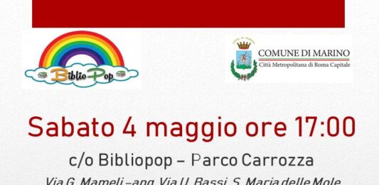 Marino/S. M. Mole. Sabato 4 maggio a BiblioPop, Delio Fantasia con il suo libro “Il segreto di Lorenzo” ne parla con Marco Onofrio