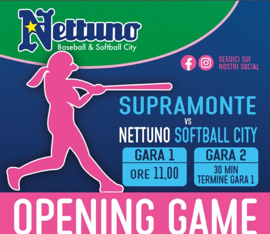 Parte il campionato del Nettuno Softball City, opening day domenica 5 maggio al Campo Stefano Pineschi