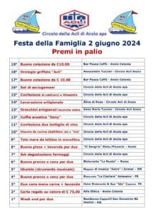 Anzio. Il 2 giugno la "Festa della famiglia" alla fattoria Riparo 2
