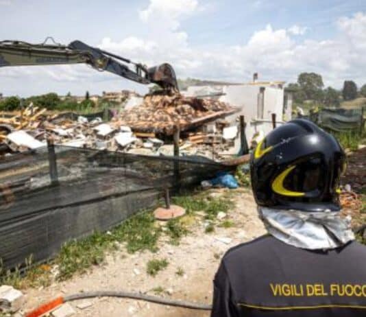 Blitz ad Ardea, abbattute 10 case abusive alle Salzare