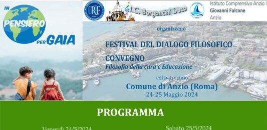 Scuola: il 24 maggio all’IC Anzio IV il gemellaggio tra istituti comprensivi, due giorni su dialogo filosofico