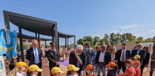 Aprilia. Inaugurato il parco di via Orazio a Campoverde