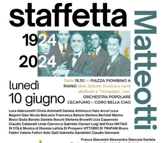 A Riano il 10 giugno le commemorazioni e la “Staffetta” per celebrare Giacomo Matteotti 1924-2024