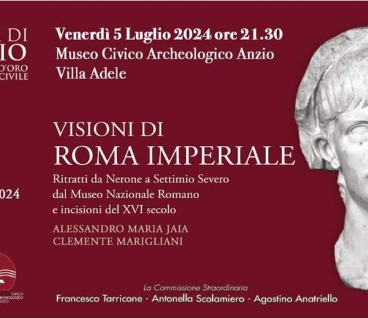 Anzio. Museo Civico Archeologico, Villa Adele, dal 5 luglio al 15 settembre 2024, la mostra “Visioni di Roma imperiale”