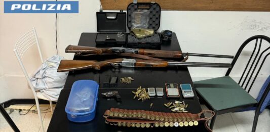 Droga, armi da sparo e una granata della seconda guerra mondiale. Due arresti ad Anzio e Nettuno