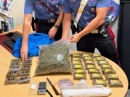 4 kg di droga nella borsa, due arresti all’Eur