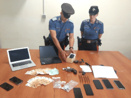 Controlli in una comunità terapeutica, un arresto per porto d’arma e detenzione di droga