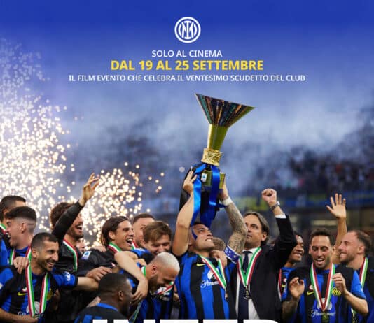 Latina, martedì 24 al Cinema Oxer proiezione del film “Inter. Due Stelle sul cuore”