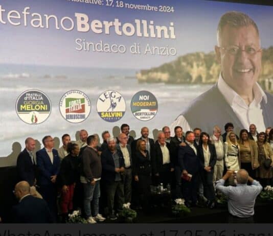 Elezioni Anzio. Bertollini: “Dobbiamo vincere al primo turno, abbiamo i numeri ed i candidati giusti per farlo”.