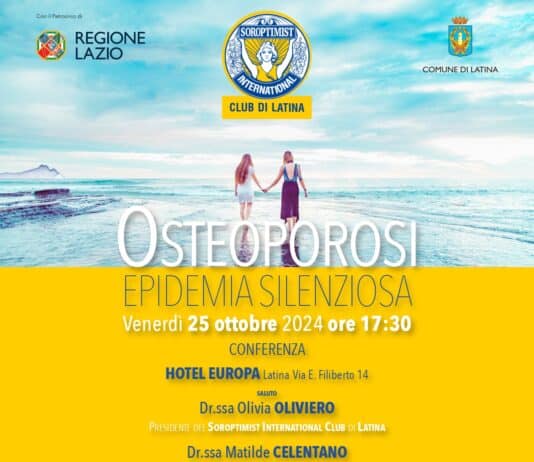 Latina: Osteoporosi, epidemia silenziosa – convegno il 25 ottobre