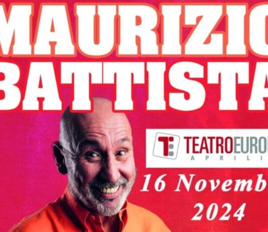 Maurizio Battista al Teatro Europa di Aprilia sabato 16 novembre
