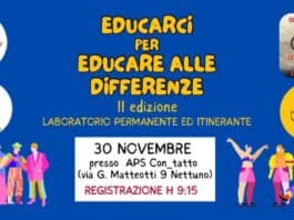 Nettuno. 30 novembre, “Educarci per Educare alle Differenze”