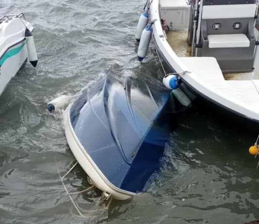 Anzio, sette imbarcazioni affondate al porto