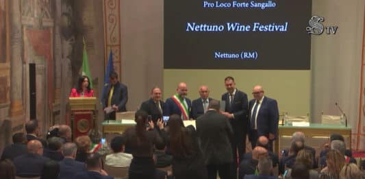 La Pro Loco forte Sangallo premiata al Senato per la realizzazione del Wine Festival
