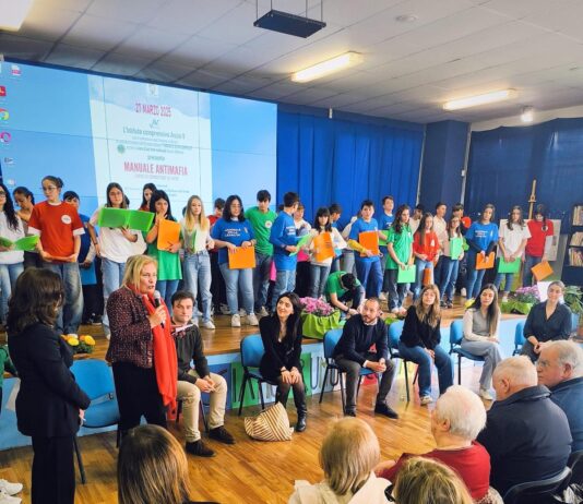 L’IC Anzio V in prima linea contro le Mafie. Ieri l’incontro con “I ragazzi di Via D’Amelio