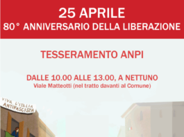 ANPI: il 25 aprile sul lungomare di Nettuno per il tesseramento