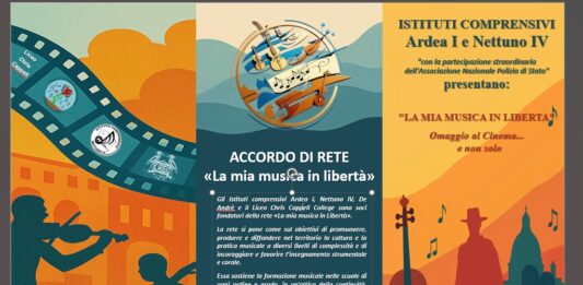 6 giugno al teatro spazio vitale, l’IC Ardea1 e l’IC Nettuno 4 presentano “la mia musica in libertà”