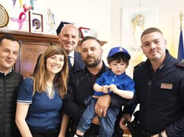 Roma. Due “angeli in divisa” salvano il piccolo Tommy dalle fiamme