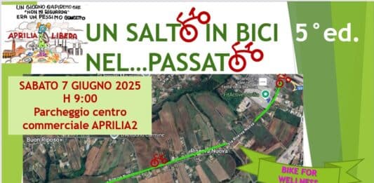 Aprilia. Sabato 7 giugno, In bici contro le nocività ambientali