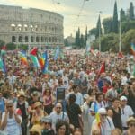Oggi a Roma la Manifestazione Nazionale contro la guerra e il genocidio in Palestina