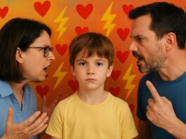 Pedagogia in gioco, litigare davanti ai figli: sì o no?