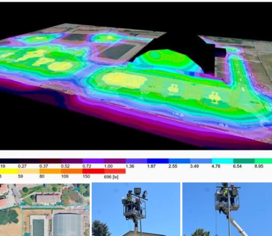 Genzano, Una nuova luce per il Palacesaroni: nuova illuminazione per l’intera area