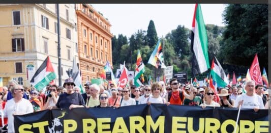 Roma, Stop Rearm Europe: “L’11 settembre presidio davanti a sede Leonardo”