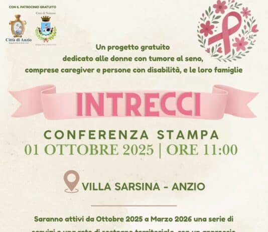 Anzio Nettuno, Prende il via “INTRECCI”, un progetto gratuito dedicato alle donne con tumore al seno