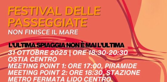 Ad Ostia, dal 31 ottobre al 2 novembre il “Festival delle passeggiate” in onore di Pier Paolo Pasolini