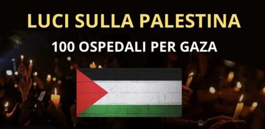 Oggi giovedì 2, alle 21,00 flash mob davanti gli ospedali ricordare i 1.677 sanitari uccisi a Gaza e il genocidio in corso