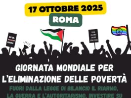 Manovra. Movimenti: “Meloni finanzia economia genocidio e riarmo”, 17 ottobre manifestazione a Piazza Capranica
