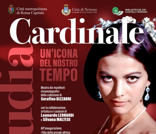 Nettuno, dal 1 al 9 novembre al Forte Sangallo la mostra “Claudia Cardinale: un’icona del nostro tempo
