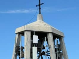 Santa Maria delle Mole: Antenna 5G sul campanile della Chiesa