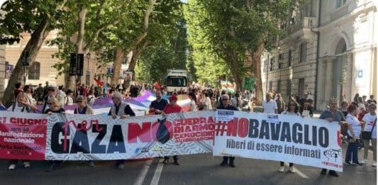 Sabato 25 ottobre la Rete #NoBavaglio in piazza contro la finanziaria di guerra, per una democrazia sociale, libera e informata