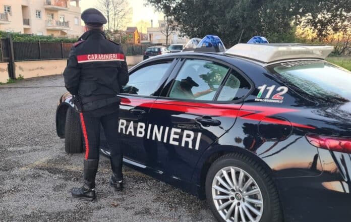 VELLETRI - L'intervento dei Carabinieri
